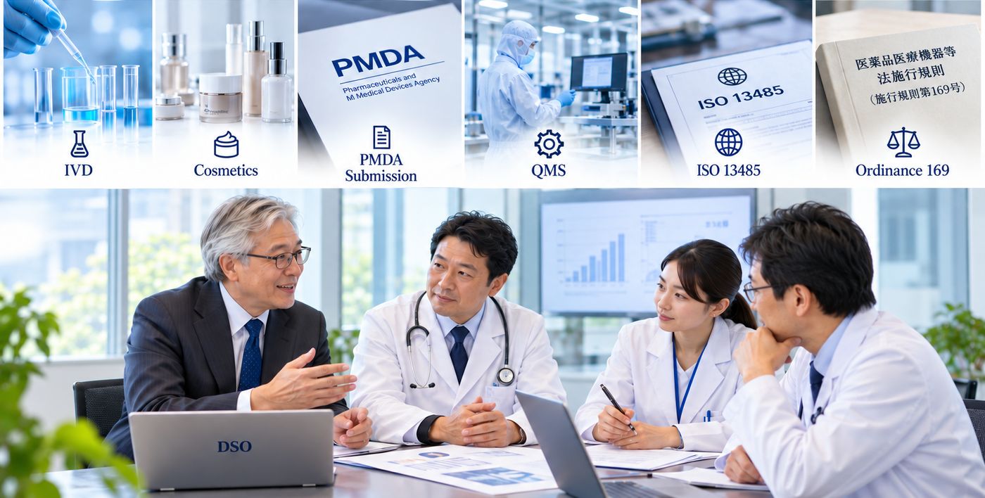 体外診断用医薬品(IVD)のPMDA申請、並びに付随するQMS業務